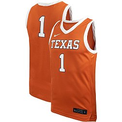 Nike Women's Texas Longhorns #1 Burnt Orange Replica Basketball Jersey