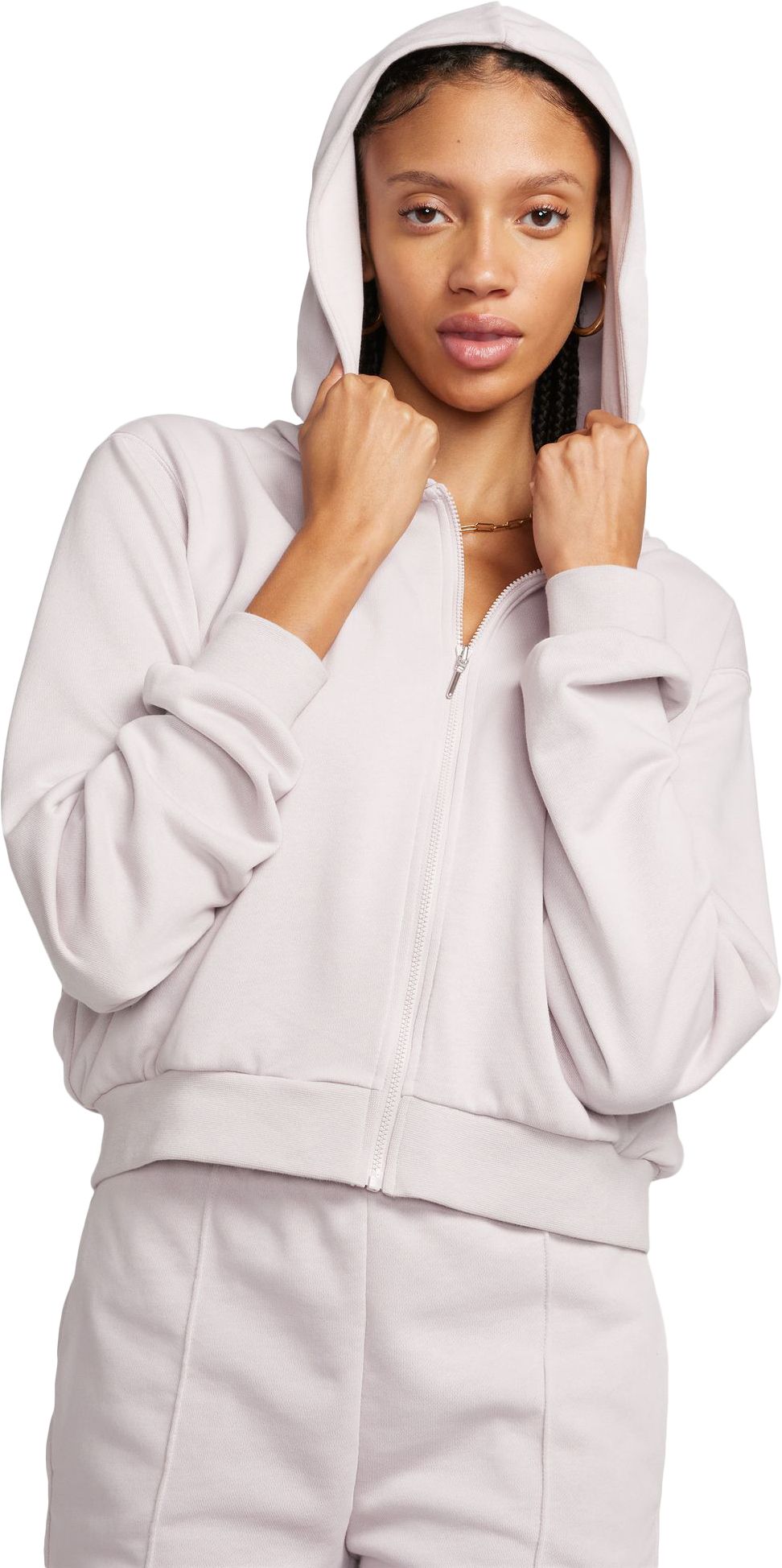 Nike Women's Sportswear Chill Terry Loose Full-Zip French Terry Hoodie