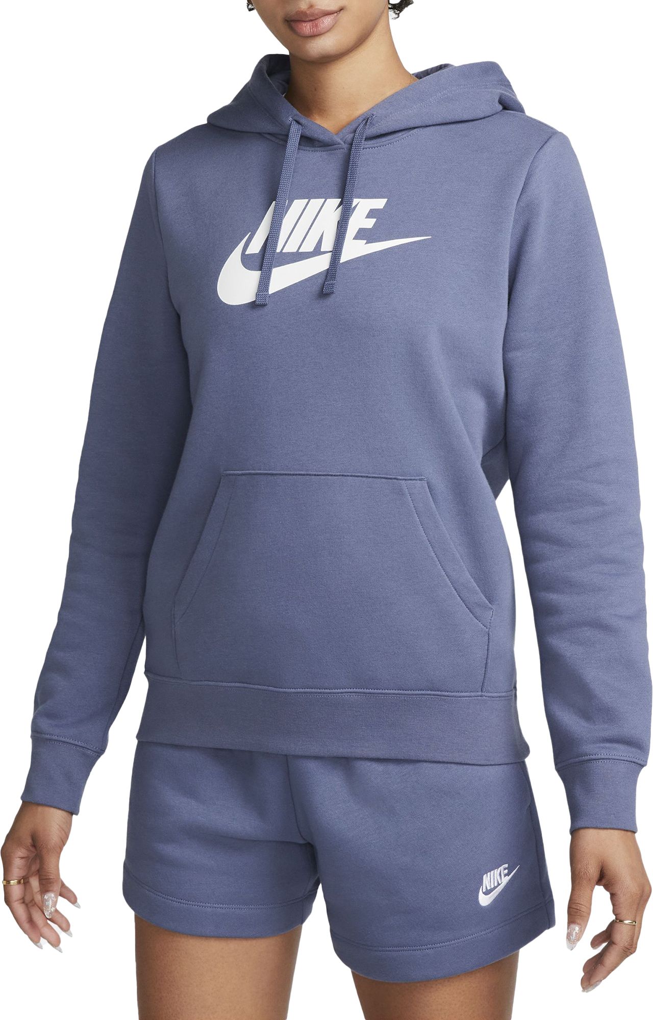Nike Women's Sportswear Club Fleece Logo Pullover Hoodie