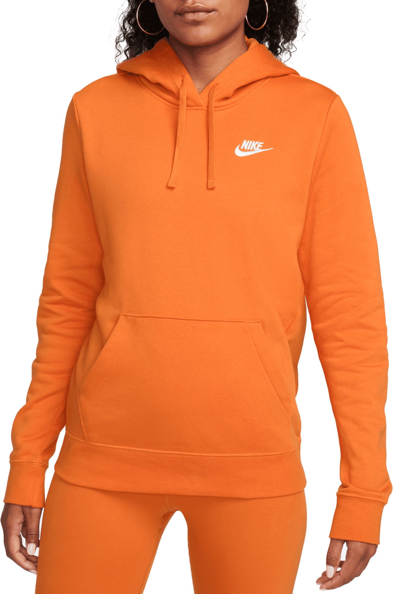orange and green nike sweatsuit