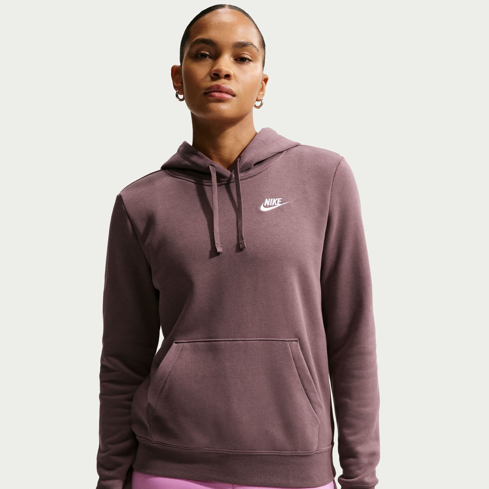 Nike Women's Sportswear Club Fleece Pullover Hoodie Tattoo thumbnail