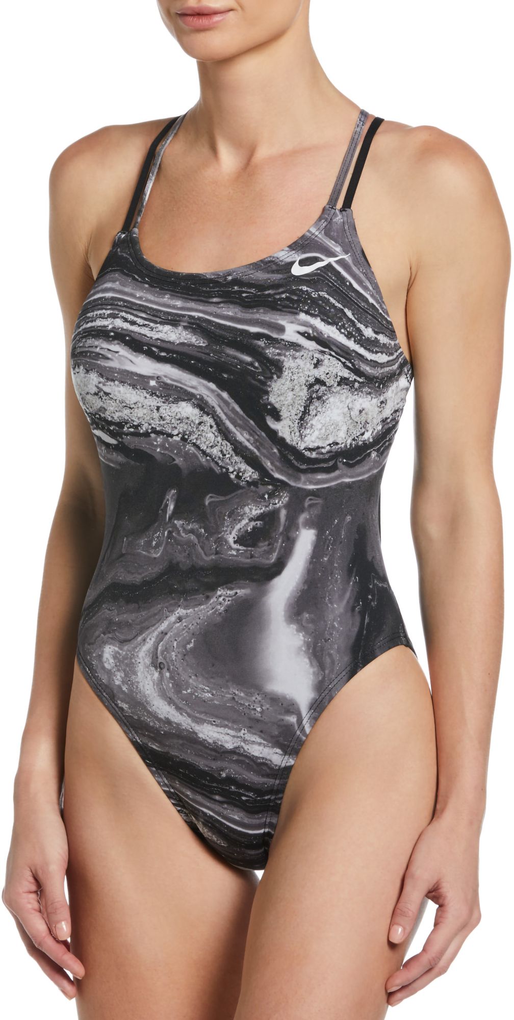 Nike Women's Crystal Wave Spiderback Swimsuit