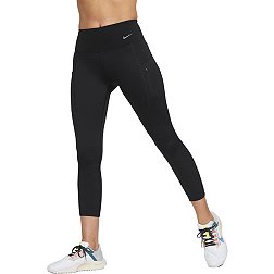 Nike Women's Go Firm-Support Mid-Rise Cropped Leggings with Pockets