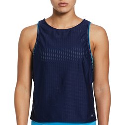 Nike Women's Horizon Stripe Convertible Layered Tankini