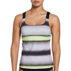 Nike Women's Horizon Stripe V-Back Tankini