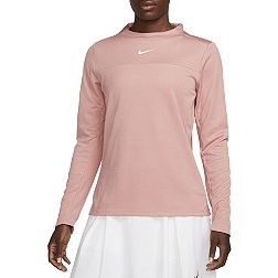 Nike Women's Dri FIT UV Advantage Mock Neck Golf Top