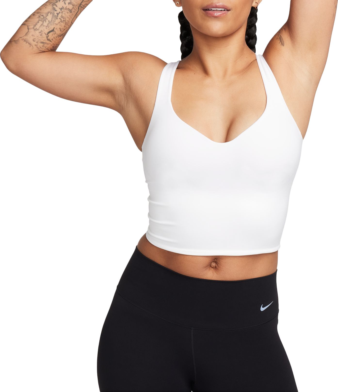 Nike Women's Alate Medium-Support Padded Sports Bra Tank Top