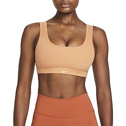 NIKE Intimates Gray Mesh V Neck Y Back Moisture Wicking Moderate Coverage  Low Impact Sports Bra Plus 1X