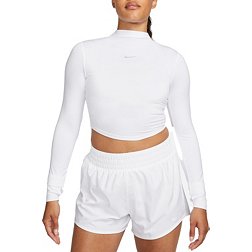 Nike Women's Dri-FIT One Luxe Long Sleeve Cropped Top
