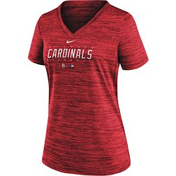 Nike Women's St. Louis Cardinals Red Authentic Collection Velocity Practice T-Shirt