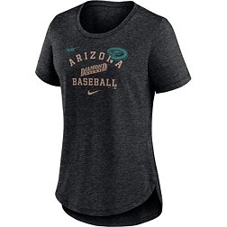 Nike Women's Arizona Diamondbacks Black Cooperstown Rewind T-Shirt