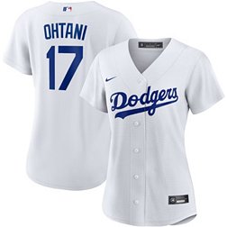 Nike Women's Los Angeles Dodgers Shohei Ohtani #17 White Cool Base Jersey