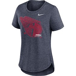 Nike Women's Cleveland Guardians Navy Team T-Shirt