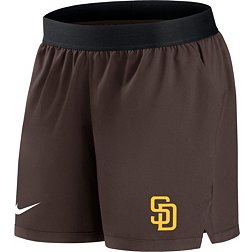 Nike Women's San Diego Padres Brown Authentic Collection Flex Vent Performance Team Short