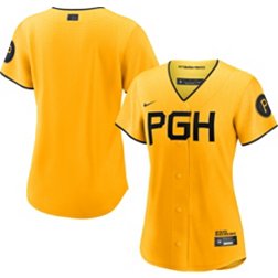 Nike Youth Pittsburgh Pirates City Connect Bryan Reynolds #10 Cool Base  Jersey