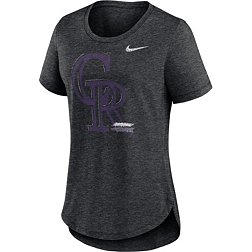 Nike Women's Colorado Rockies Black Team T-Shirt