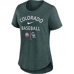 Nike Women's Colorado Rockies City Connect Tri-Blend T-Shirt