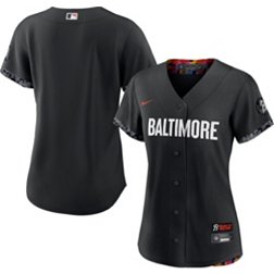 Nike Women's Baltimore Orioles 2023 City Connect Blank Cool Base Jersey