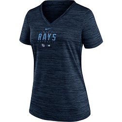 Nike Women's Tampa Bay Rays Navy Authentic Collection Velocity Practice T-Shirt