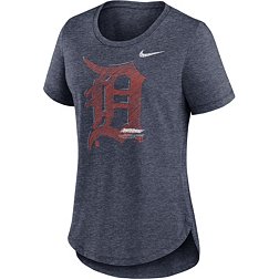 Nike Women's Detroit Tigers Navy Team T-Shirt