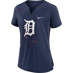 Nike Women's Detroit Tigers Navy Pride V-Neck T-Shirt