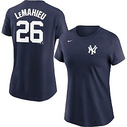 Nike Women's New York Yankees DJ LeMahieu #26 Navy T-Shirt