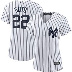 Nike Women's New York Yankees Juan Soto #22 White Cool Base Jersey