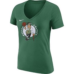Nike Women's Boston Celtics Green Logo V-Neck T-Shirt