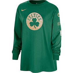 Nike Women's Boston Celtics Essential Boyfriend Long Sleeve T-Shirt