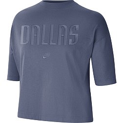 Women's Dallas Mavericks '47 White 2021/22 City Edition Call Up Parkway  Long Sleeve T-Shirt