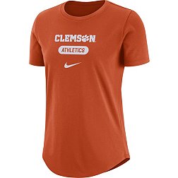 Nike Women's Clemson Tigers Orange University Athletics Pill Swoosh T-Shirt