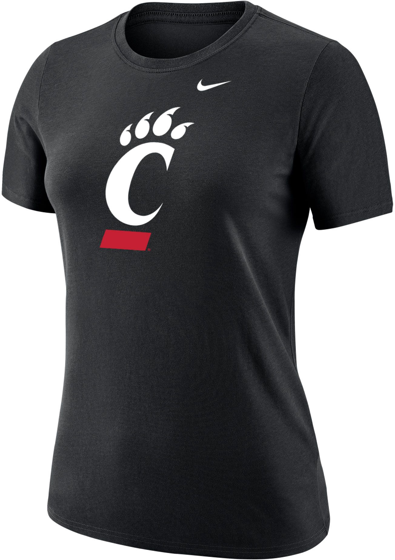 Nike Women's Cincinnati Bearcats Black Core Cotton T-Shirt
