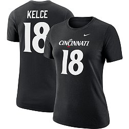 Nike Women's Cincinnati Bearcats #18 Black Travis Kelce Player T-Shirt