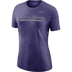 Nike Women's Central Arkansas Bears  Purple Varsity Script T-Shirt