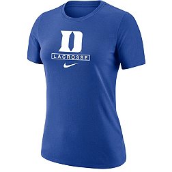 Nike Women's Duke Blue Devils Duke Blue Lacrosse Core Cotton T-Shirt