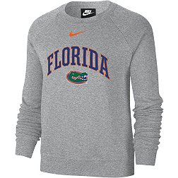 Nike Women's Florida Gators Grey Varsity Crew Neck Sweatshirt