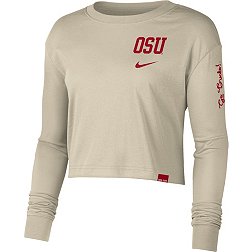 Nike Women's Ohio State Buckeyes Rattan Jr Varsity Long Sleeve T-Shirt