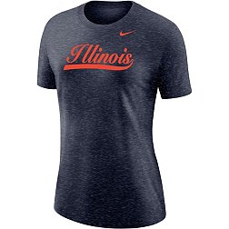 Nike Women's Illinois Fighting Illini Blue Varsity Script T-Shirt