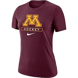 Nike Women's Minnesota Golden Gophers Maroon Hockey Core Cotton T-Shirt