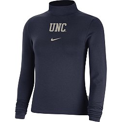Nike Women's North Carolina Tar Heels Carolina Blue Essential Mock Neck Long Sleeve Shirt