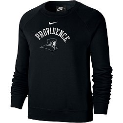 Nike Women's Providence Friars Black Varsity Arch Logo Crew Neck Sweatshirt