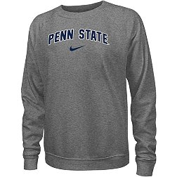 Nike Women's Penn State Nittany Lions Grey Varsity Crew Neck Sweatshirt