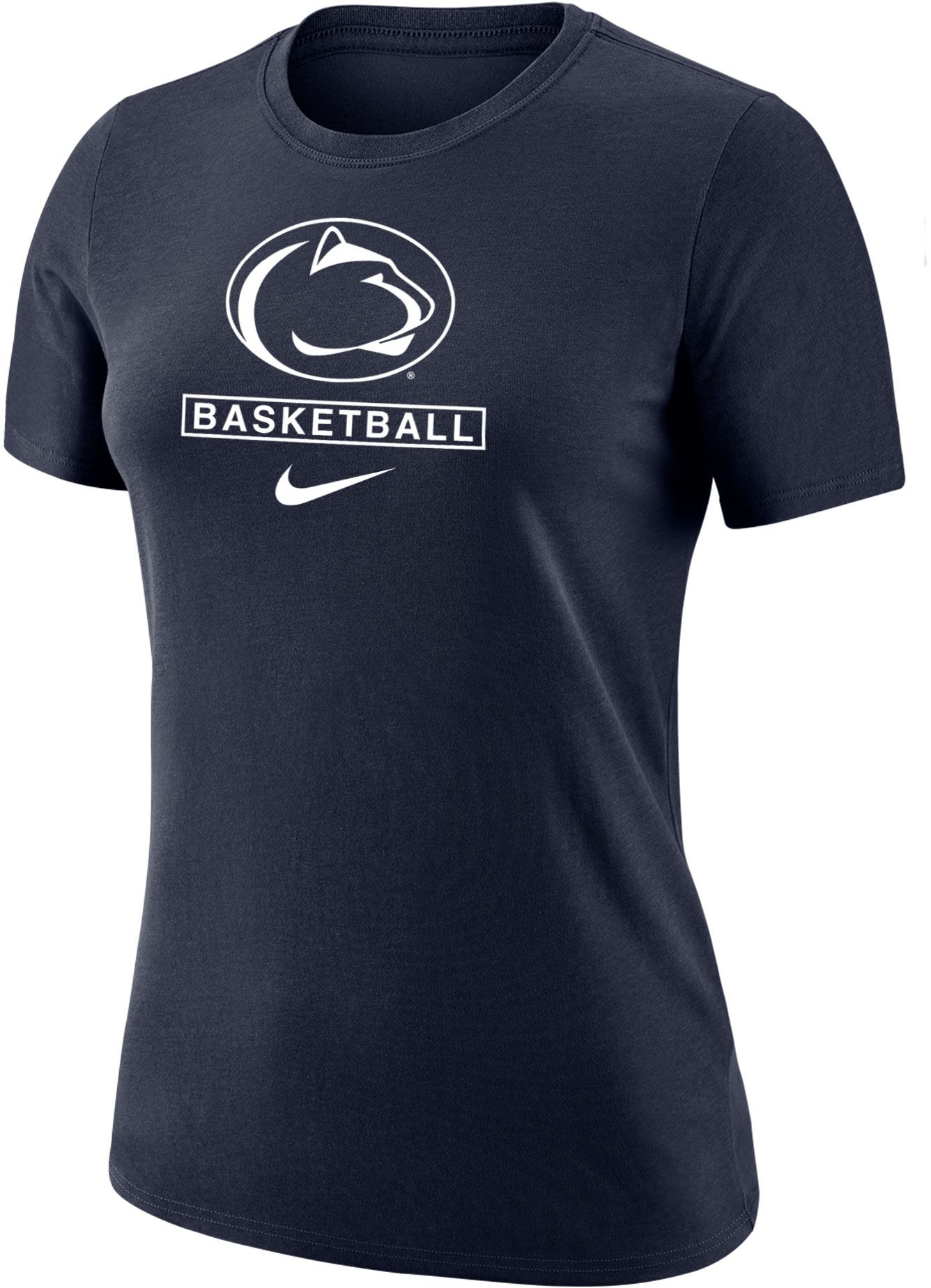 Nike Women's Penn State Nittany Lions Blue Basketball Core Cotton T-Shirt