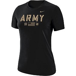 Nike Women's Army West Point Black Knights Army Black Wordmark T-Shirt