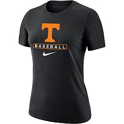 Nike Women's Tennessee Volunteers Black Baseball Core Cotton T-Shirt