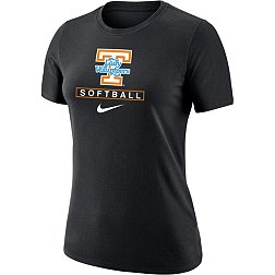 Nike Women's Tennessee Lady Volunteers Black Softball Core Cotton T-Shirt