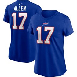 Nike Women's Buffalo Bills Josh Allen #17 Royal T-Shirt