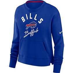 Nike Women's Buffalo Bills Arch Team High Hip Royal Cropped Crew