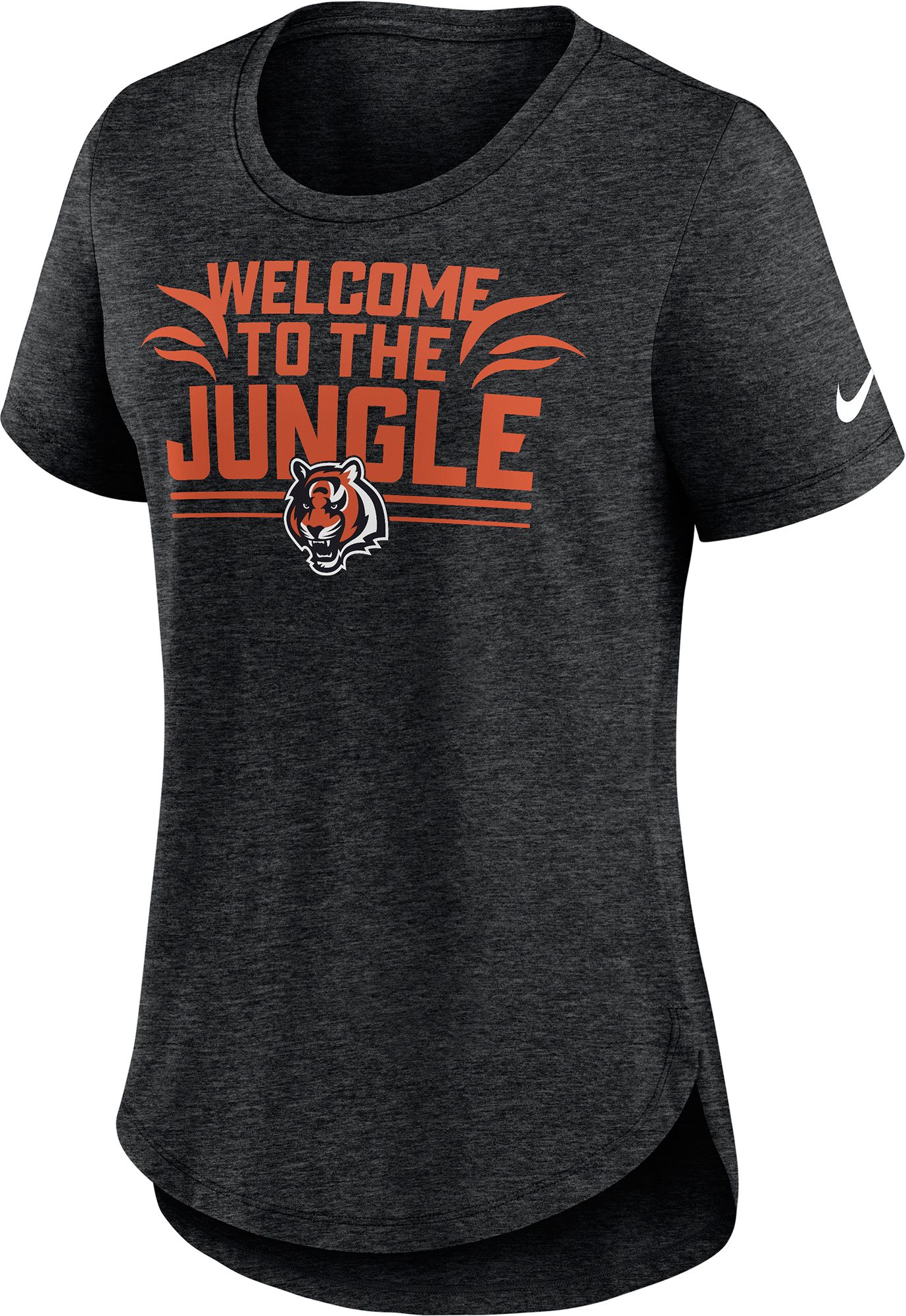 20201 WOMENS Cincinnati Bengals JOE BURROW V-Neck Football Jersey Shirt  BLACK