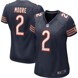 Nike Women's Chicago Bears D.J. Moore #2 Navy Game Jersey